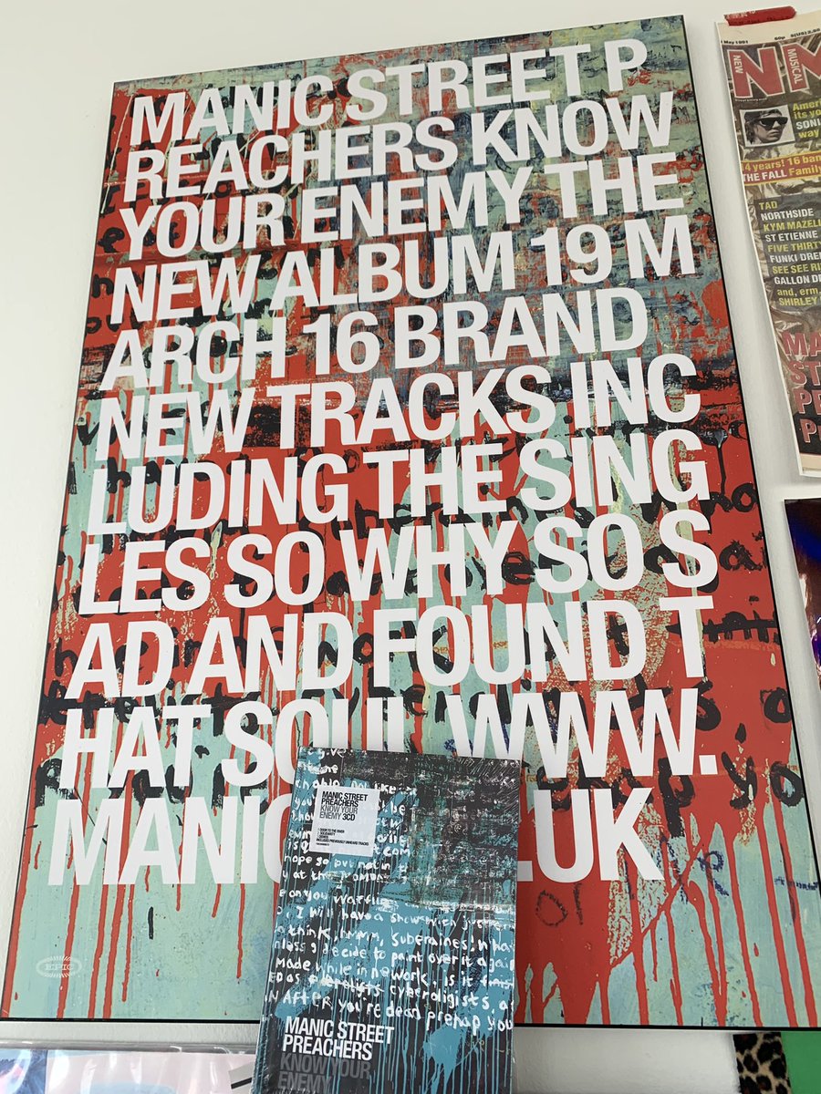 andreakw's tweet photo. It’s here! #KYE22 #Manics https://t.co/Sw5bM3HlYp