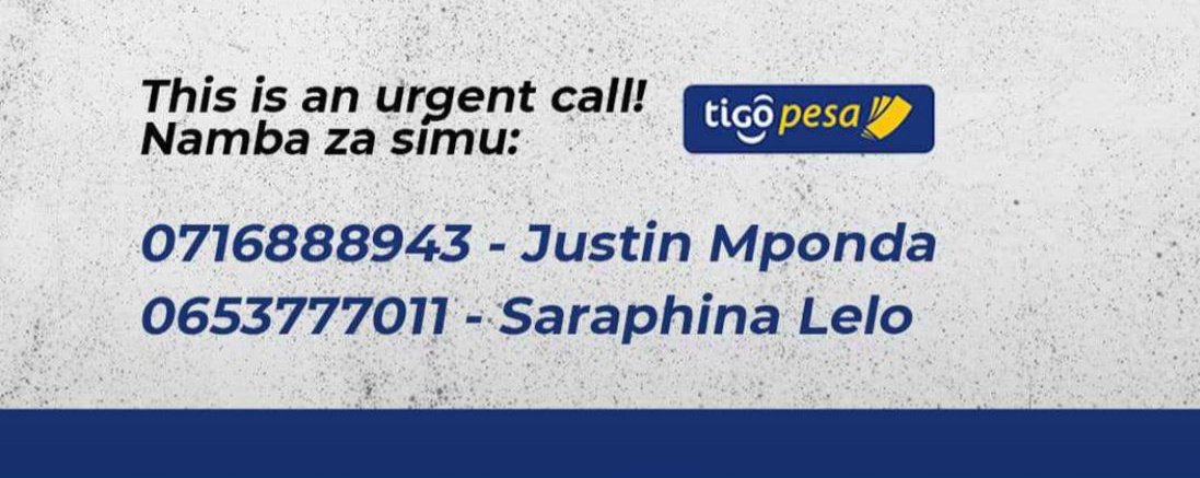 thisistemidayo's tweet photo. UPDATES: Hadi sasa zimeshakusanywa TZS 1,890,321/=, bado Uhitaji ni Mkubwa. Mgonjwa amehamishiwa Hospitali ya Taifa ya Muhimbili, na kwa sasa yupo Emergency. 👇🏽👇🏽 #ForArafat https://t.co/o7dmepPamu