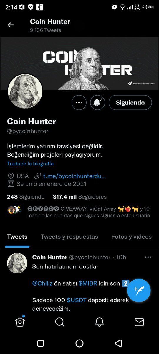 paolaflores_11's tweet photo. @CryPoq @bycoinhunter Done ❣️ Happy 🥰🎉 https://t.co/xNFDxpbQAG