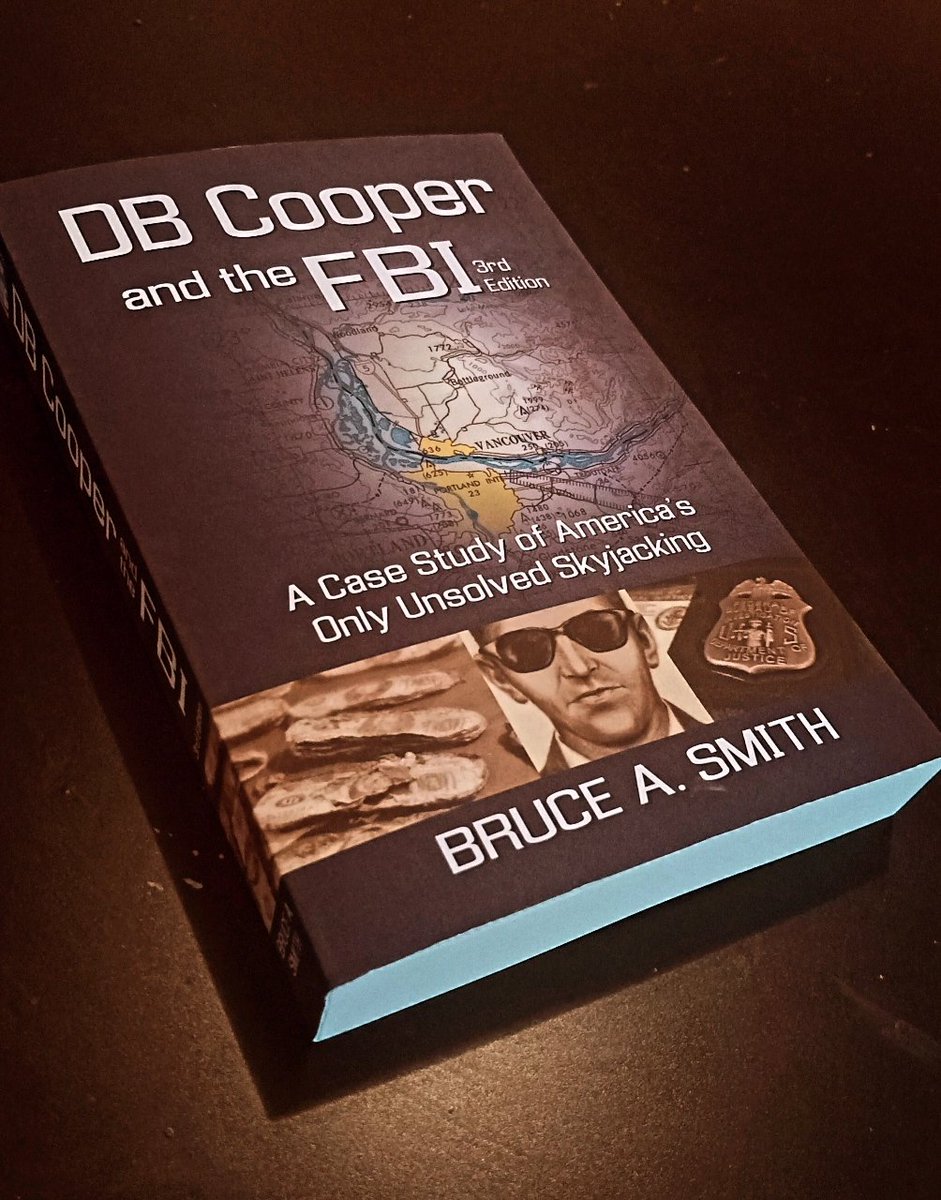 pulpfbooks's tweet photo. I got my copy of the Bible. #DBCooper #BruceSmith #CooperVortex https://t.co/wSYbhz38Ne