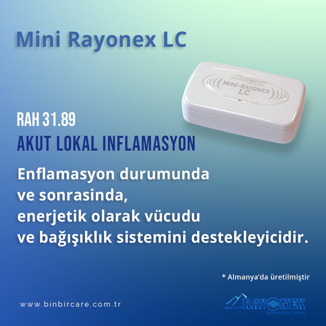 Yeni MINI-RAYONEX LC satın almak için ->
+90 (546) 978 10 01
binbircare.com.tr

#otoimmünhastalık 
#otoimmün 
#alerjik 
#alerjikrinit 
#alerjikastım 
#alerji 
#virus 
#bakteri 
#rayonex
#rayonextürkiye
#q10
#inflamasyon
#detoksifikasyon
#sinirsistemi
#minirayonexlc