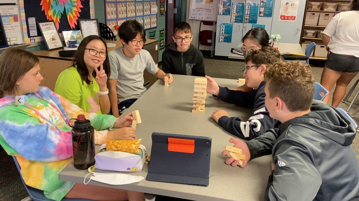 8th Graders at NBJH play a game to review knowledge from our Mental Health Unit.  September is Suicide Prevention Month- Don’t ever be afraid to ask for help using the Suicide and Crisis Hotline #988