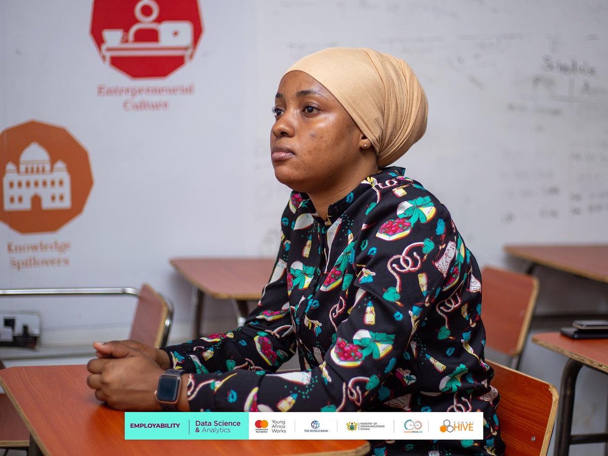 KumasiHive's tweet photo. Today we began the employability phase of our Data Science and Analytics Training Program. We discussed Career Development and Job Fairs.

#HiveTraining #HiveImpact 
#GTLEmployability #Internship #PaSE #HiveTribe https://t.co/eEWhJNRecI