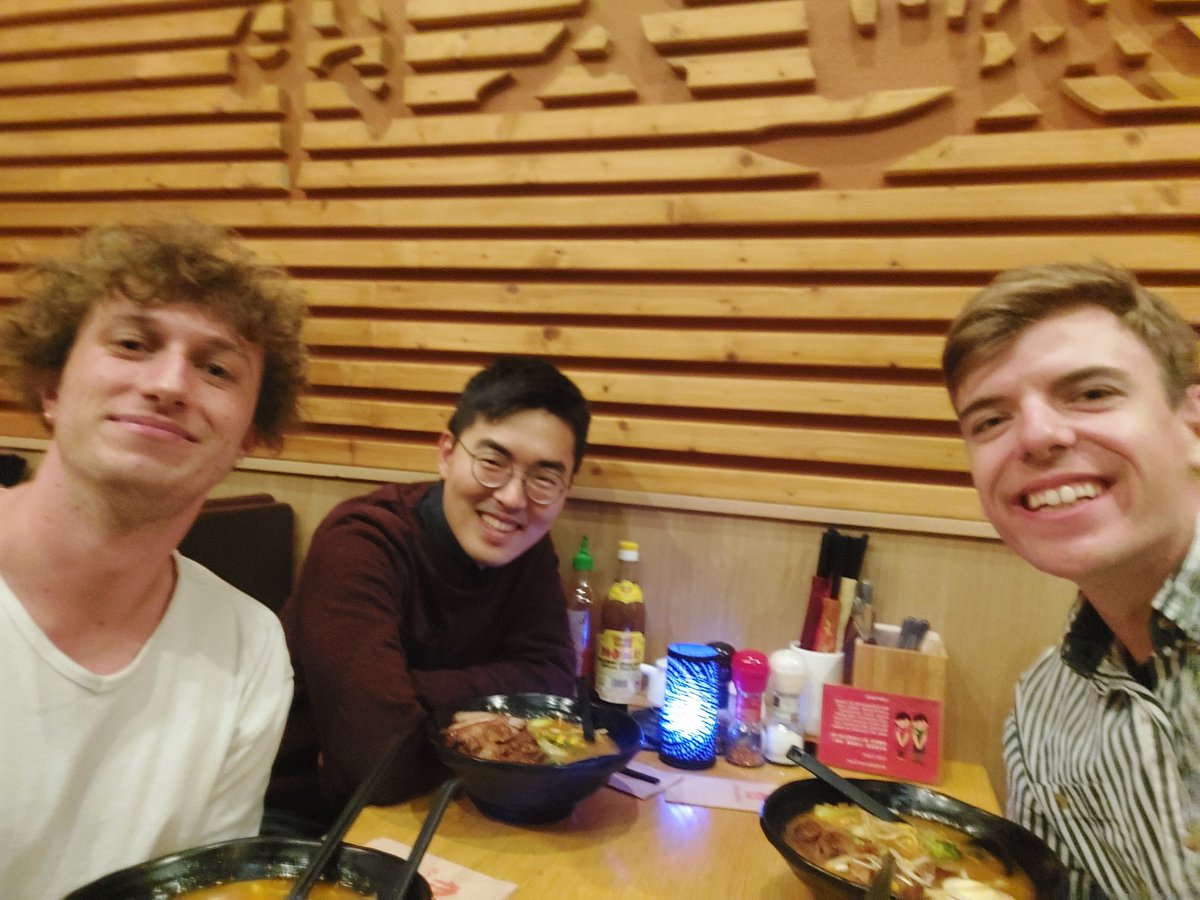 A spontaneous QEC dinner in Munich with @lucasberent <a href="/ShinHoChoe1/">Shin Ho Choe</a>