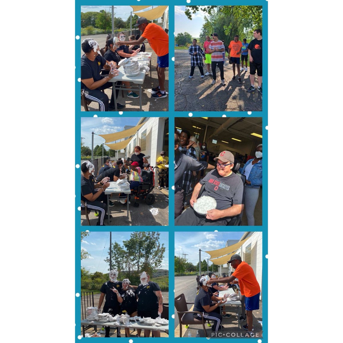 SolutionsNcc's tweet photo. North Royalton day program hosted their annual cookout for individuals and staff. A fun filled day with food, music and games. #Northroyaltondayprogram #dayprogram #cookout #funoutdoors #musicandgames #food #wehavefunatwork #activities #funwithourindividuals https://t.co/KGYDIwjY73