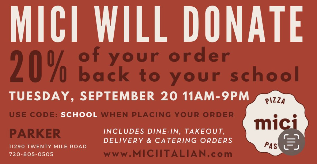 LPELeaders's tweet photo. It is Spirit Night! Please join us tonight at Mici’s for a great time! https://t.co/pcxBjdPSiG