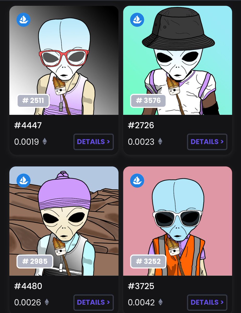 OsirisX69X's tweet photo. There are some absurd cheap @KarmeleonsNFT and @MarshmallowMob Ayyy's near the floor!
😳🤯😳🤯
@AYYYliens_nft #alienft #aliens #Ayyy https://t.co/KJ3AmB9RWQ