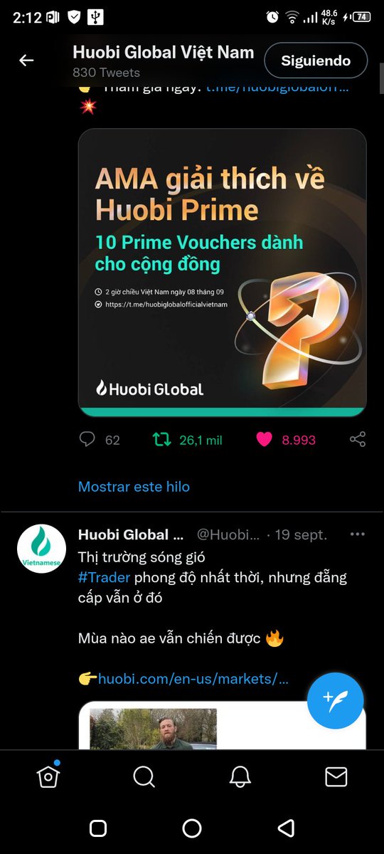 paolaflores_11's tweet photo. @sof1azara03 @HuobiGlobalVN Done ❣️ Happy 🥰🎉 https://t.co/9jeu5r3PGT