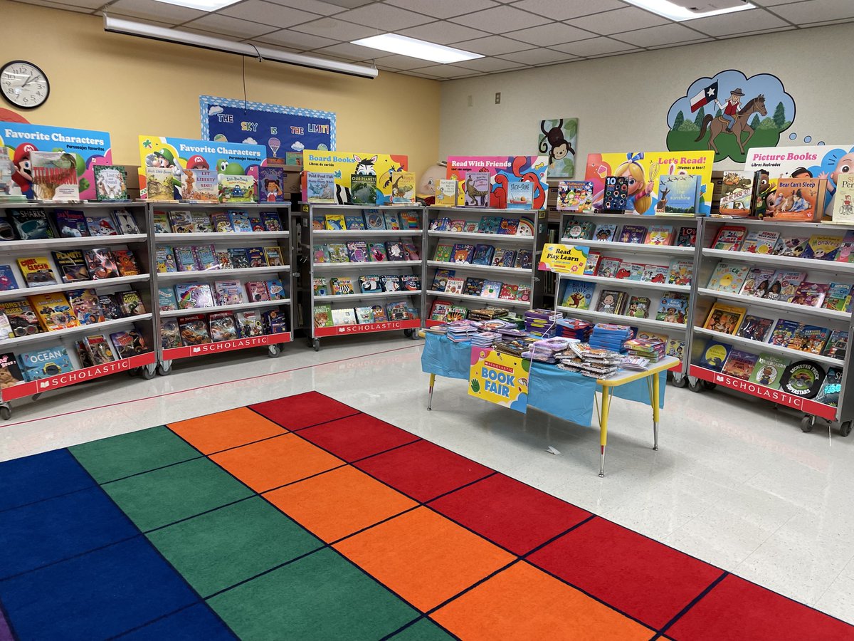VinesPrimaryLMC's tweet photo. We can't wait to see you at the Book Fair tonight!!π
ππ€ The books are waiting!! @deSantiago_AISD
#ReadersAreLeaders #WeGrowGraduates #AldineConnected #ScholasticBookFairs https://t.co/T65yaX9QKE
