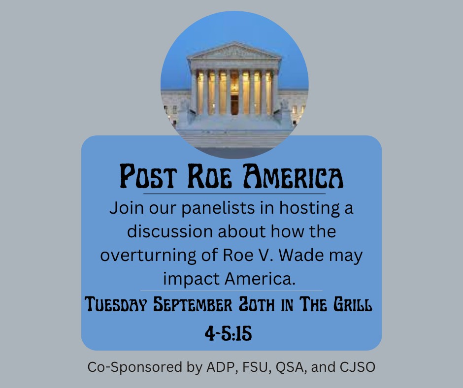 IUSBSoc_Anth's tweet photo. Come to the Grill on IUSB campus tonight, from 4-5:15, to talk about the overturning of Roe V. Wade. Everyone is welcome! https://t.co/tVXZucJZlg