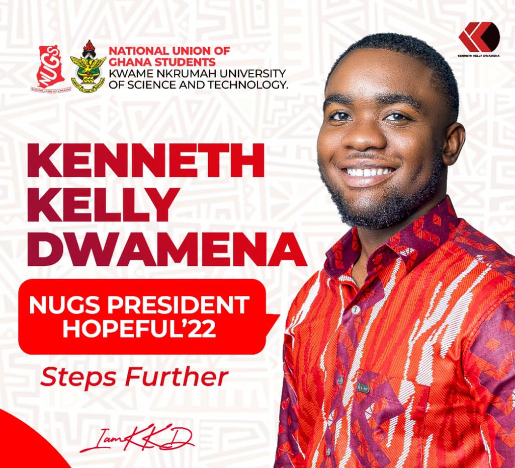 _iam_KKD's tweet photo. This has always been a People-Centred campaign and I am hopeful that, sustained by the grace of God and the will of you, Honourable Members of Parliament, we will position NUGS-KNUST in its rightful place.
#STEPSFURTHER
#IamKKD
#NUGSPRESIDENT https://t.co/HsA05aiHRR