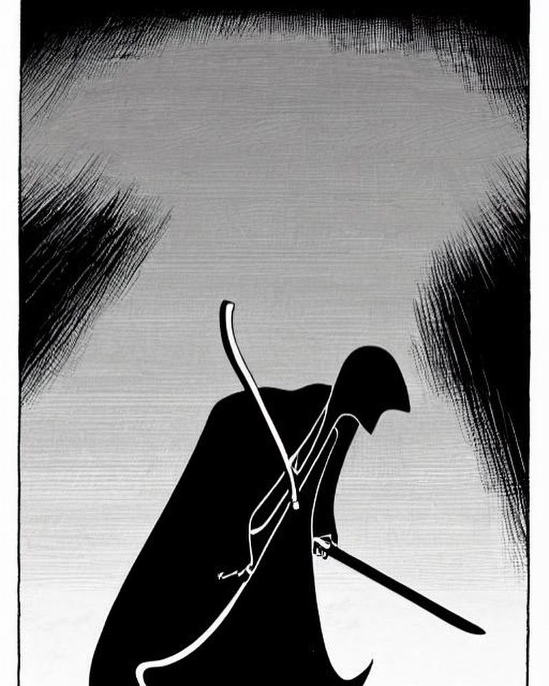 Thisco's tweet image. AI visualisation study: testing out Grim Reaper styles
.

#aiart #aiartist #aiartcommunity #promptism #digitalartworks #digitalart #digitalillustration #aiartwork #pixelmindai