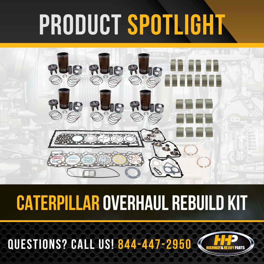 HighwayandHeavy's tweet photo. Today's Product Spotlight: OVERHAUL REBUILD KIT FOR CATERPILLAR C15, NEW (C15101-010)

https://t.co/HPj0TukHV7

Questions? Call us! 844-447-2950

#HHP #dieselengines #mechanic #mechaniclife #components #diesel #diesellife #spotlight #rebuildkit #caterpillar #c15 https://t.co/E2ku62oNf5