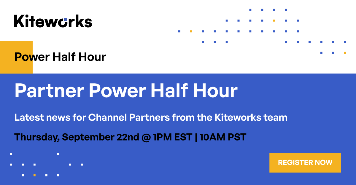 Kiteworks's tweet image. Our next Partner Power Half Hour event is right around the corner! Register now to get the latest Kiteworks news and updates, hear from guest speakers, discover other partner success stories, and much more! 
hubs.ly/Q01mjsRX0

#KiteworksChannelFirst #cybersecurity