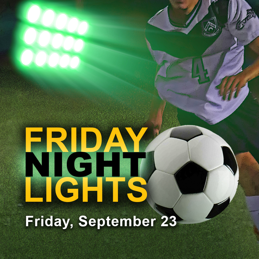 Crescent alumni welcome!
FNL Soccer: September 23 @ 6:00 pm
6:00 p.m. - BBQ
6:30 p.m. Crescent vs. St. Andrew's College
Wear your best Crescent green and white spirit wear!