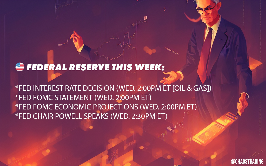 ChaosTrading's tweet photo. 👁️Tomorrow, it's gonna be fun. FED is coming. Stay Safe. #FOMC $DIA $SPY $QQQ $IWM $VIX https://t.co/VvQLvH1Kvl