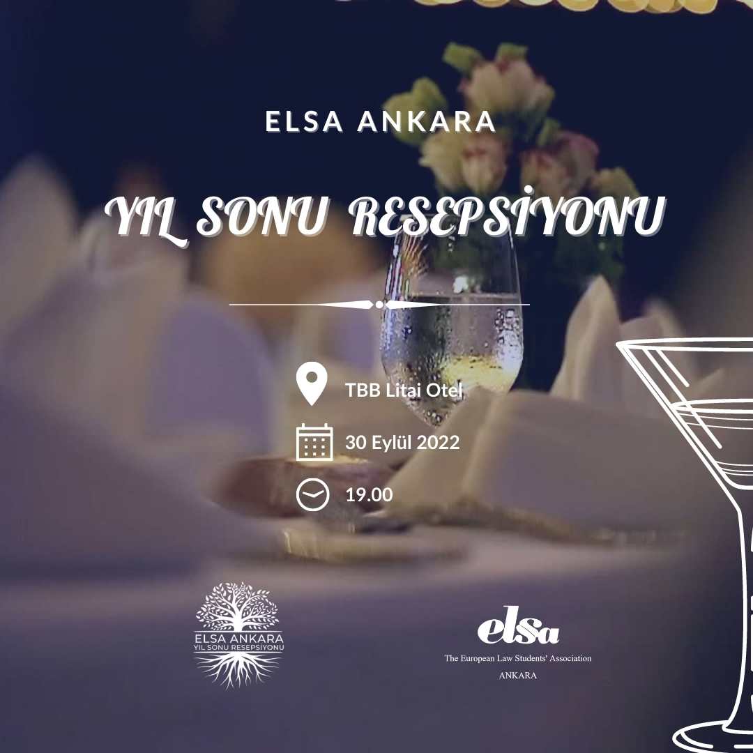 ELSA_Ankara's tweet photo. Değerli ELSA Ankara üyeleri,

Sonuna yaklaştığımız 2021-2022 döneminde görev yapmış olan yönetici, direktör ve temsilcileri, geçmiş dönemlerde yönetimde yer almış olan mezunlar ve üyelerimiz , ELSA Ankara Yıl Sonu Resepsiyonu'nda bir araya geliyor.
+ https://t.co/9trQ54kMQM