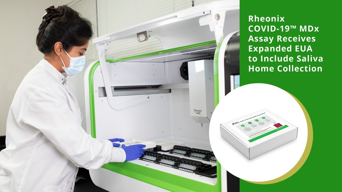 We are excited to announce the addition of saliva home collection to our COVID-19 PCR test! bit.ly/3DBPVnv #COVID19