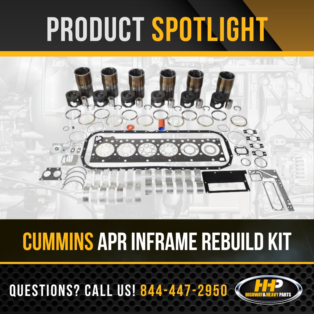 HighwayandHeavy's tweet photo. Today's Product Spotlight: CUMMINS ISX APR INFRAME REBUILD KIT, NEW (4376175)

https://t.co/GhAsfBm3vH

Questions? Call us! 844-447-2950

#HHP #dieselengines #mechanic #mechaniclife #components #diesel #diesellife #spotlight #rebuildkit #cummins #isx https://t.co/05e9IYnOMI