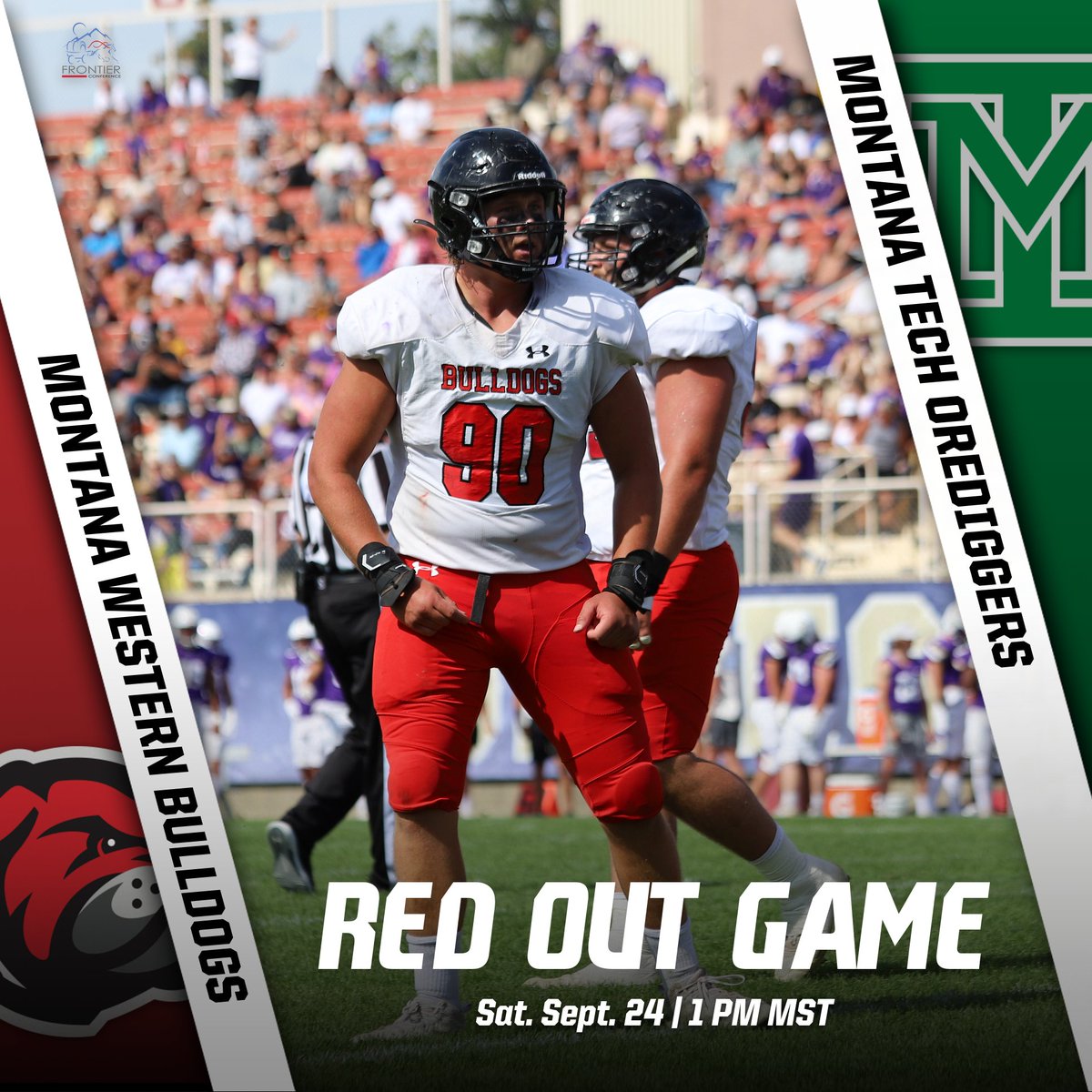UMW_Bulldogs's tweet photo. BIG WEEK AHEAD!! It's Tech week and to honor the matchup, Saturday's game will be a RED OUT!! Come dressed in your best red attire to support your Bulldogs.

#gobulldogs https://t.co/rhZQdqeLBw