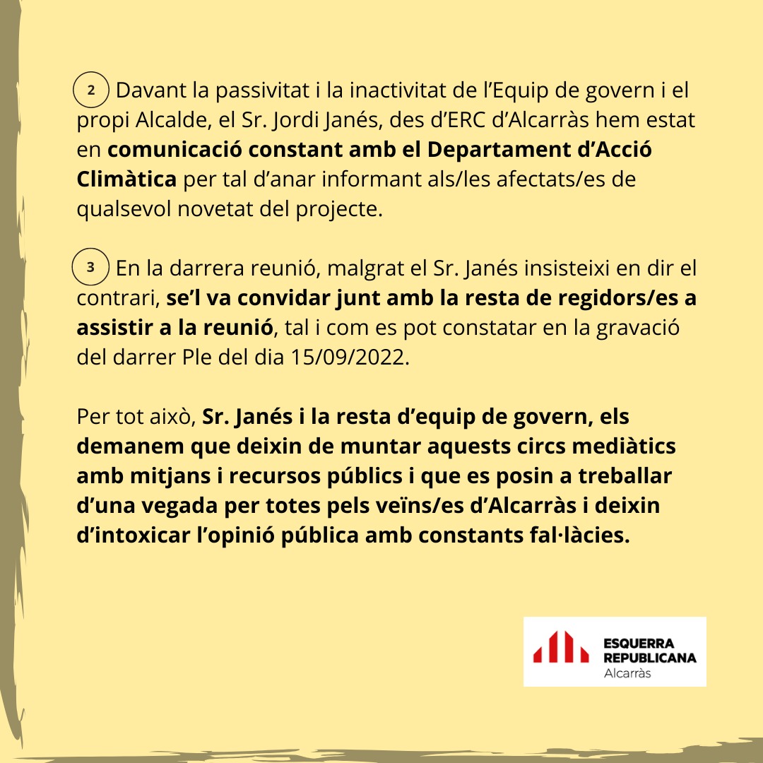 Sr. <a href="/jordijanes/">Jordi Janés</a> deixi de fer públiques constants fal.làcies, en nom de l'<a href="/AjAlcarras/">Ajuntament Alcarràs</a>, doni la cara! Prou #enganys!