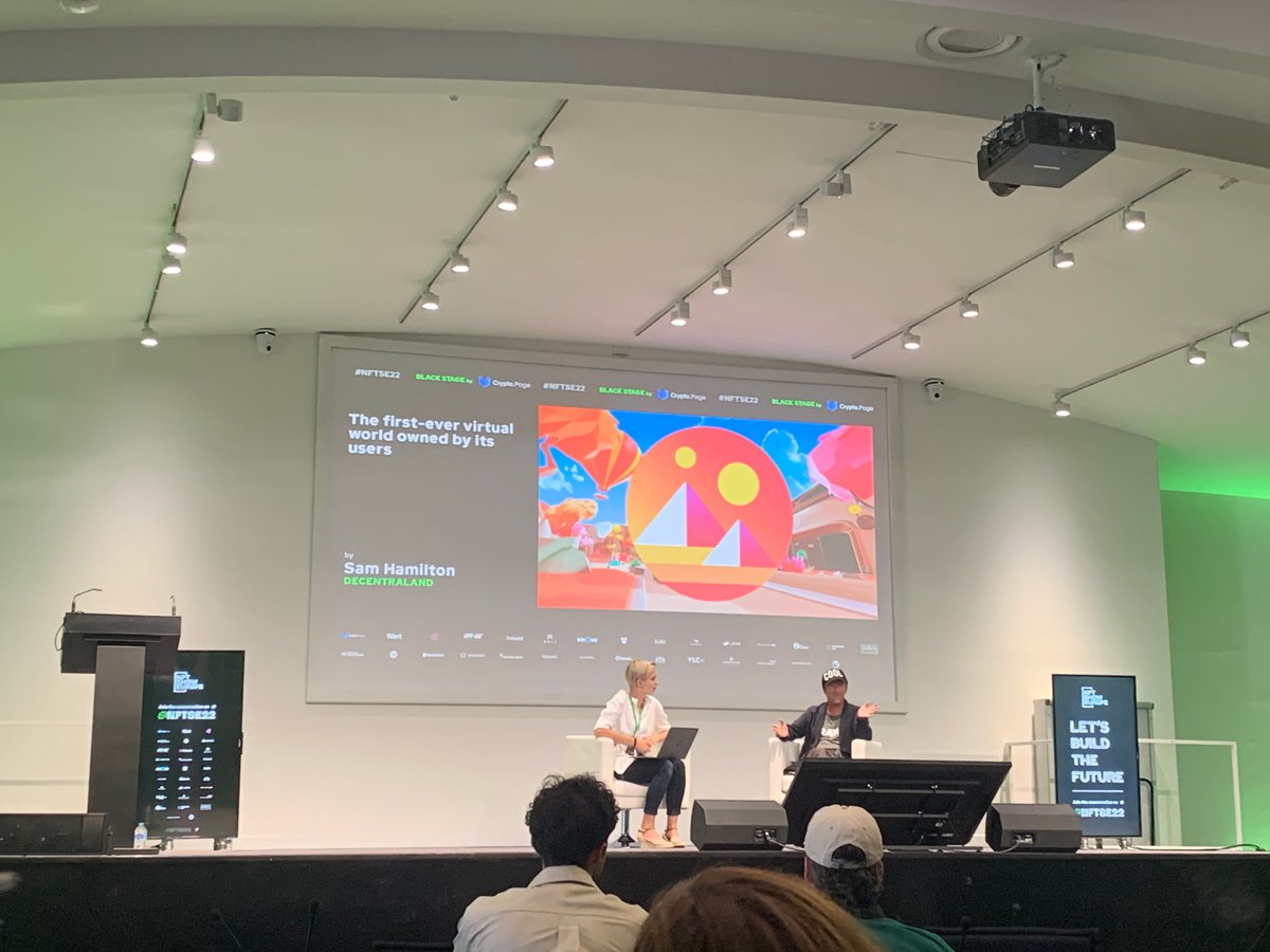 LowPolyModelsW's tweet photo. We had the best time IRL with our @Decentraland friends, at NFT Show Europe this weekend. It was so lovely to see @vueltta, @toonpunk23, @Pablo_es and @JuanCassinelli at #NFTSE22. We can't wait to put all the amazing inspo to work!
#LowPolyModels #DCL https://t.co/L2D7jSbfKB