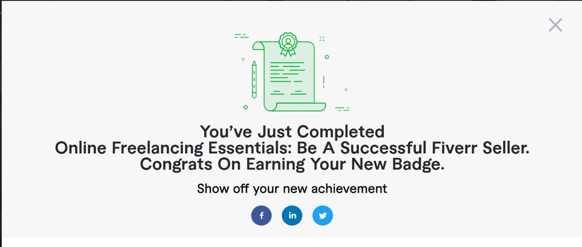 Online Freelancing Essentials: Be A Successful Fiverr Seller.
Congrats to Me On Earning Your New Badge.
Check My Fiverr: fiverr.com/mlrujjalpro

#adobe #fiverrfreelancer #graphicsdesign #graphic #BabarAzam𓃵 #Fiverr #BigData