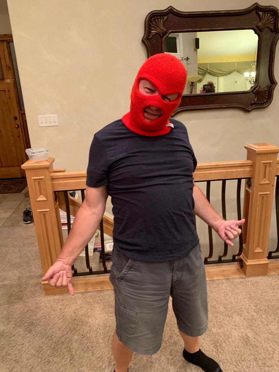 rkspindler's tweet photo. @twentyonepilots my dad is ready for the show tonight boys. Looking pretty doughp https://t.co/0oldJy3XwM