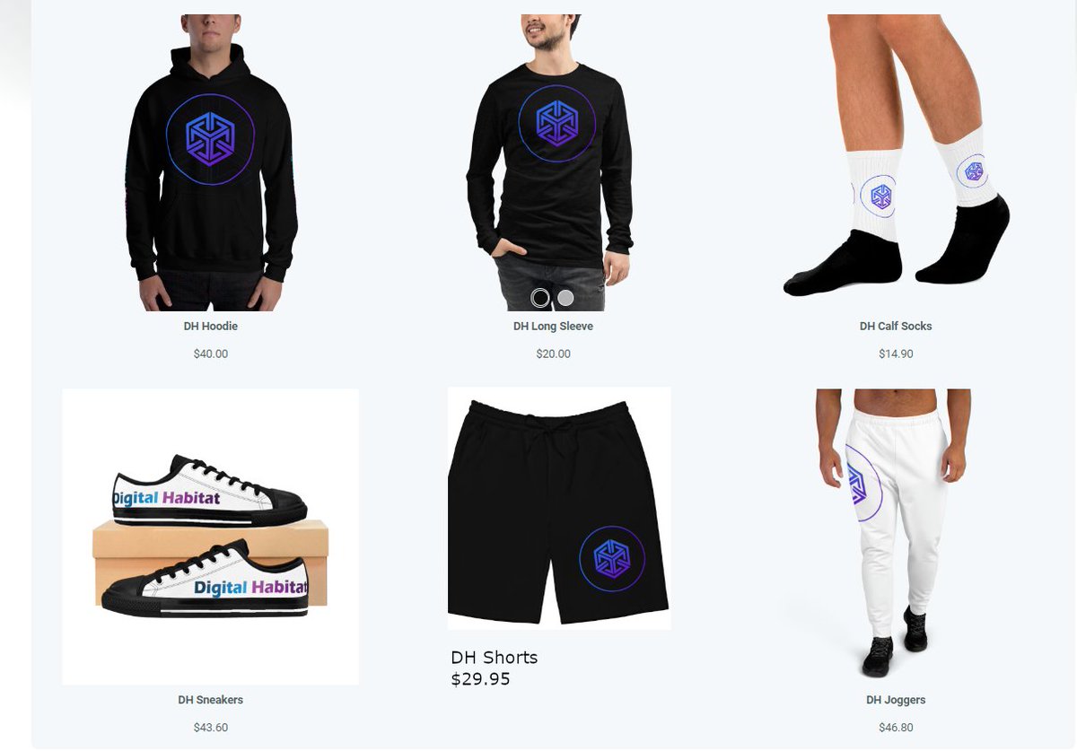 DigitalHab's tweet photo. We are proud to announce our Series 1 of Digital Habitat Merch! We at DH are going to be rocking these in the near future, so make sure to jump in and get your DH Merch before they are gone! 

https://t.co/b1bi7rvn3D https://t.co/RbSHHfYVdK