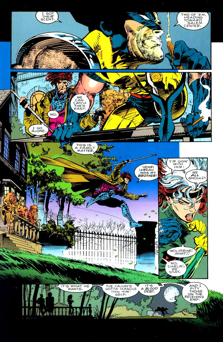 i love the way @Inkdropinc designs a page. My favorite is when he pulls way back for an establishing shot-just beautiful little compositions telling the story. too good