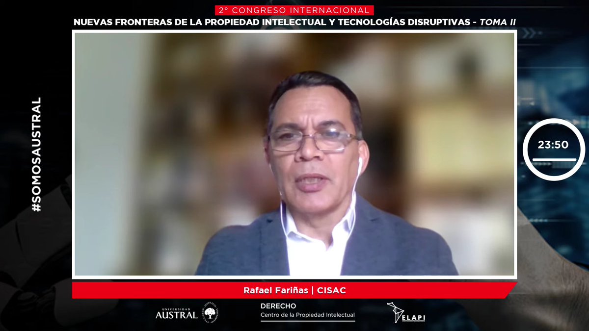 SomosELAPI's tweet photo. "Cuando se habla de la brecha de valor, hay que hablar del aspecto jurídico, ya que las leyes crean las condiciones para la protección de las creaciones" @rafaelfarinas de @CISACNews

Sigue el #2doCongreso: https://t.co/2yeNLhRwDi
 
#SomosElapi y @AustralDerecho https://t.co/X1Z0ktcSp8
