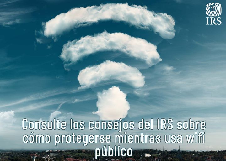 GeoinCorp's tweet photo. #GeoinCorp #INFO Consejo de seguridad del IRS: El uso de Wi-Fi público puede no ser seguro. Utilice siempre una red privada virtual cuando se conecte a Wi-Fi público para evitar que los ciberdelincuentes roben su información. https://t.co/bDusnzr4xH