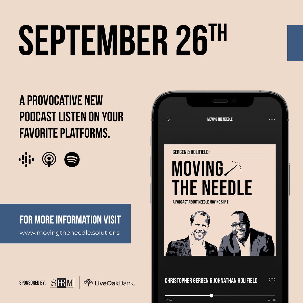 cgergen (@cgergen) on Twitter photo Are your ears ready for this? <a href="/TheTrimTabber/">Johnathan Holifield</a> and I are partnering on a #podcast that showcases new strategies for generational wealth creation. Our conversations are with people who are truly doing Needle Moving $Sh!t. Subscribe now at movingtheneedle.solutions Are your ears ready for this? <a href="/TheTrimTabber/">Johnathan Holifield</a> and I are partnering on a #podcast that showcases new strategies for generational wealth creation. Our conversations are with people who are truly doing Needle Moving $Sh!t. Subscribe now at movingtheneedle.solutions