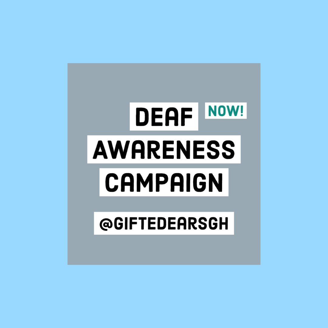 GiftedEnEGh's tweet photo. According to the Ghana National Association for the Deaf, there are about 110,625 Deaf People in Ghana. The association has been able to mobilize about 11,000 with 60% being males and 40% females. #DeafAwarenessMonth #deafawarenessmonth #DeafAwarenessWeek #IDSL #IDSignlanguage https://t.co/kSplAByKN2