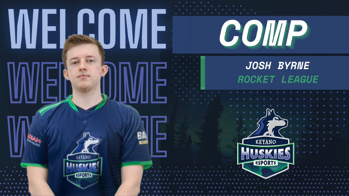 Welcome Josh "Comp" Byrne to Keyano Huskies Esports - Rocket League