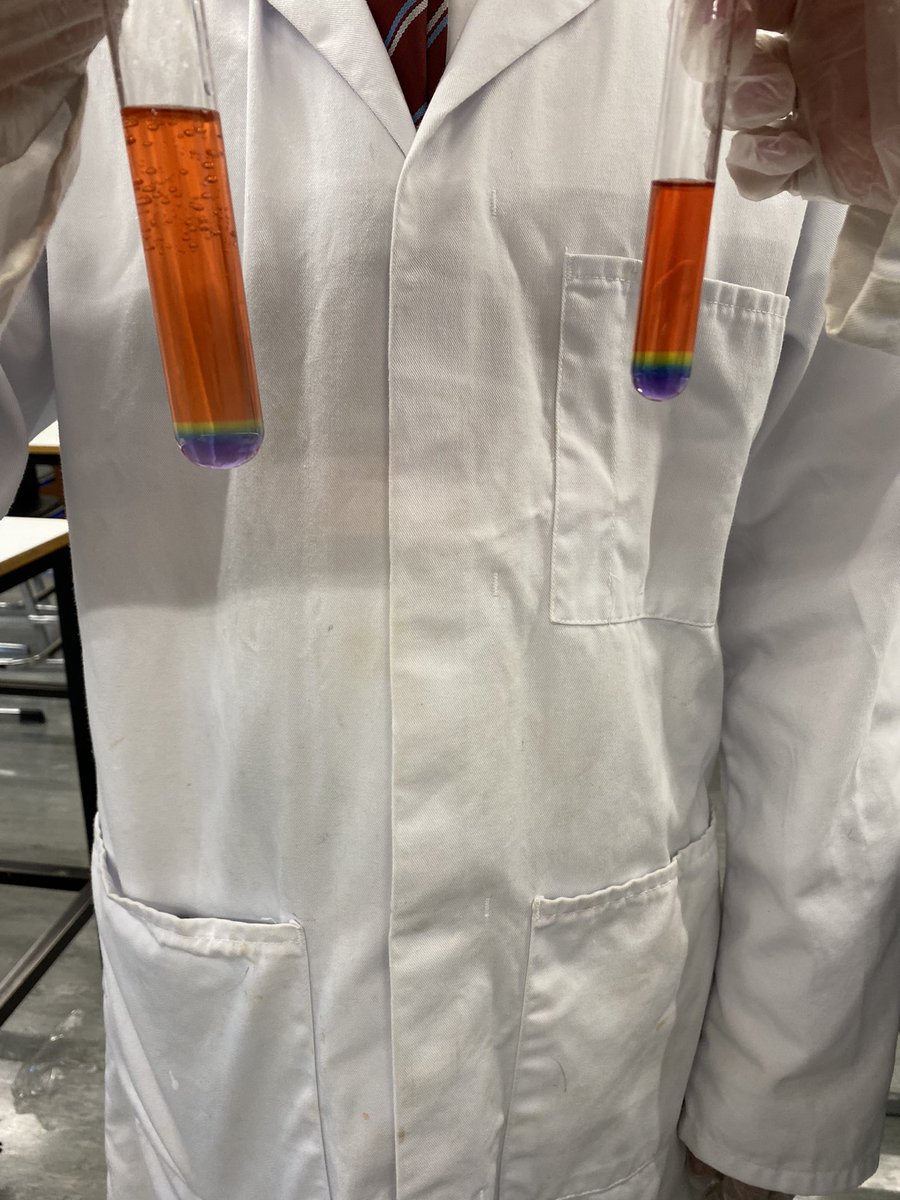 SNHSChemistry's tweet photo. S5 Young STEM leaders creating pH rainbows 🌈 excellent effort all round! @stninianscience https://t.co/YQxKBkGt0Y