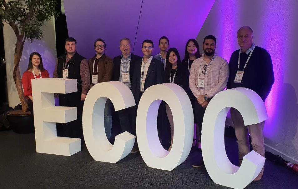 Great to see our #AstonPhotonics team at <a href="/ECOC_Conference/">ECOC_Conference</a> this week in Basel  🇨🇭, sharing the latest achievements and results conducted in the area of #optics, #photonics &amp; #opticalcommunication.