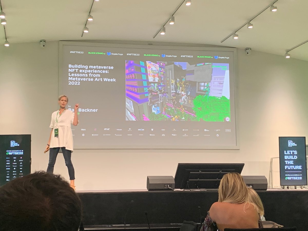 LowPolyModelsW's tweet photo. We had the best time IRL with our @Decentraland friends, at NFT Show Europe this weekend. It was so lovely to see @vueltta, @toonpunk23, @Pablo_es and @JuanCassinelli at #NFTSE22. We can't wait to put all the amazing inspo to work!
#LowPolyModels #DCL https://t.co/L2D7jSbfKB