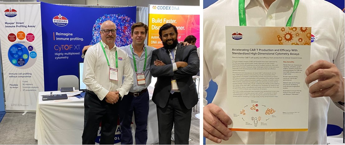 Standard_BioT's tweet photo. At the #CARTCR Summit? Stop by Booth B23 for ready-to-go #cytometry panels that can characterize signaling, activation, proliferation, cytokine production and phenotypes for #immunecells in a #singleassay.
See how #CyTOF is enabling profiling of #CARcells: https://t.co/sQGqj0eIl8 https://t.co/sjKfEPxIsU