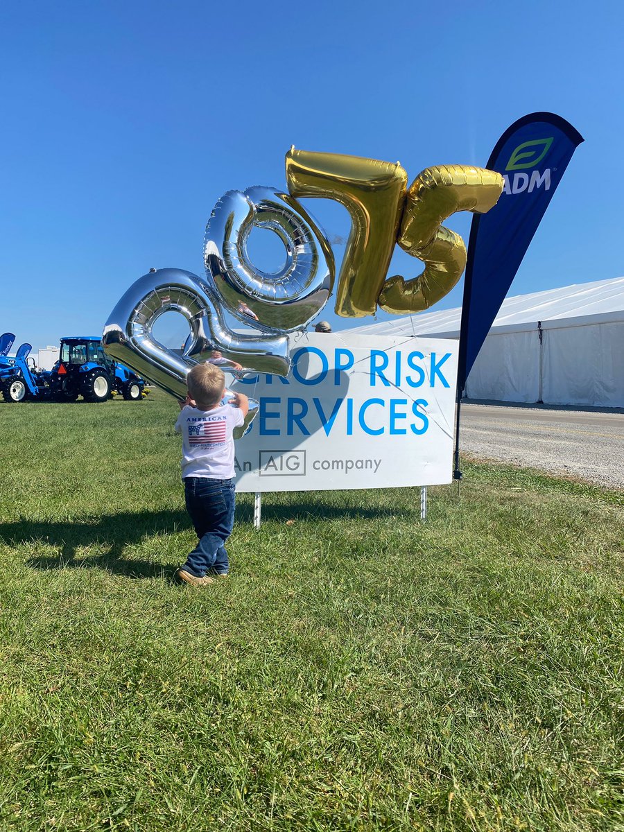 Big fans of @CropRiskService ‘s $75 Replant Option at Farm Science Review