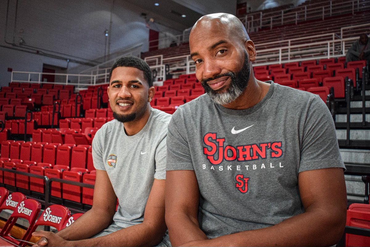 StJohnsBBall's tweet photo. Great to have LJ Figueroa back in Carnesecca! https://t.co/UshNsSC6cC