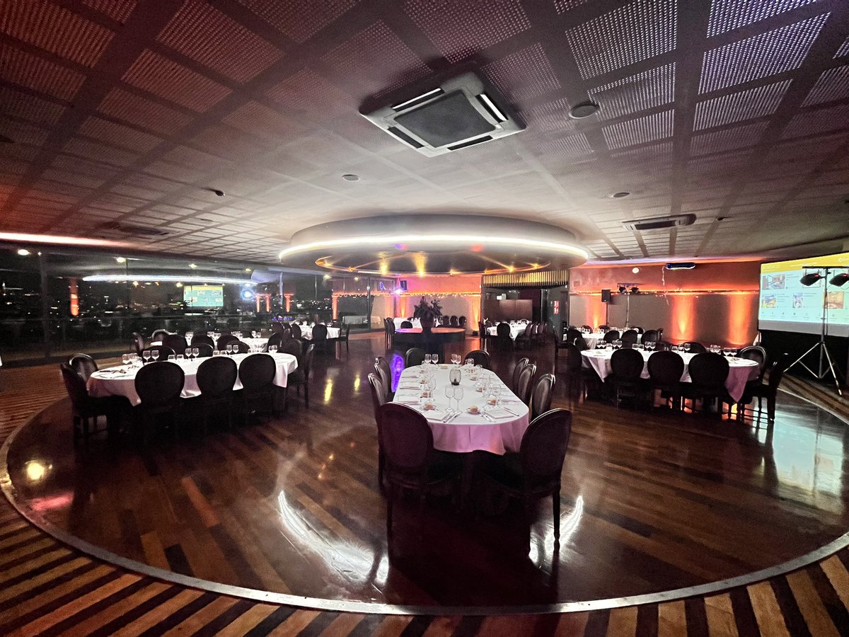 Turning tables platform to enjoy the view #cimgrc22