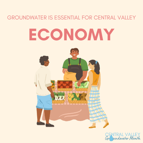 kingsrivercd's tweet photo. Did you know that the Central Valley depends on groundwater for residential, economic, and agricultural uses? 👩🌾🤝💲 In times of drought, groundwater becomes the major source of water for those living and working in the Central Valley. 💧
#CVGM #CentralValleyGroundwaterMonth https://t.co/bTN6MJJP6V
