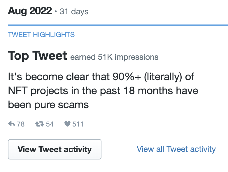 piovincenzo_'s tweet photo. It's pretty clear what style of tweet gets a ton of impressions. https://t.co/nSROkfo4lg