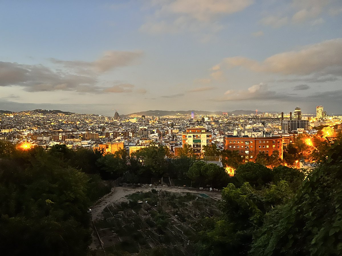 Nice Barcelona view for the #cimgrc22 gala dinner