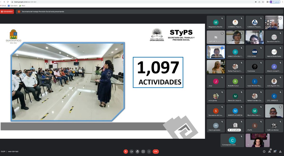 STYPS_QROO's tweet photo. Desde la #CCSST las y los integrantes trabajan de manera permanente para tener entornos laborales sanos y seguros. https://t.co/gEXvGXoKgr