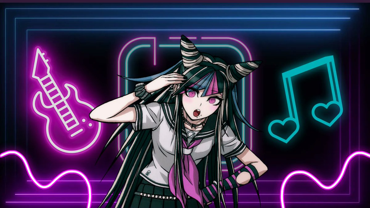 "Ibuki has cried all the sad cries in middle school already. She knows what'cha mean!" 

Mikan is a little different, though... She always seems sad.

"Mikan-chan, ever tried cheering yourself up in other ways before?"