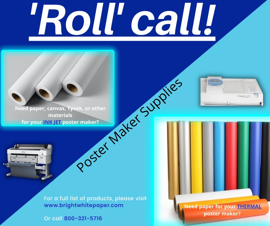 brightwhitepape's tweet image. #posterpaper #colorpostermaker #postermakermachine #postermaker