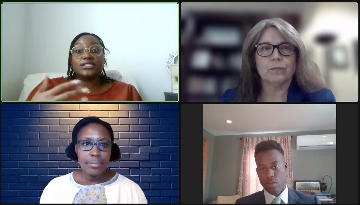 CUJusticeLab's tweet photo. That's a wrap! Thank you to our panelists: Terri Williams (@CommSol_Inc), @yannickwood (@NJ_ISJ), and @Valerie__Slater (@RISEforYouth); thank you to our moderator: @Cort_Sand; and thank you to everyone for listening in! #JusticeLabLive https://t.co/w1sD2rtEJX