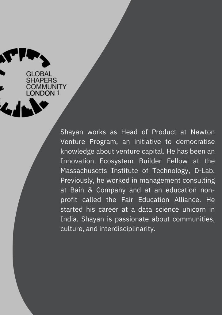 londonshapers's tweet photo. We’re excited to introduce to you our 2022-2023 curators! Congratulations @BaselOMadhoun and @ShayanRoyC. We look forward to an exciting curatorship year! https://t.co/pnSJpn6Jrz
